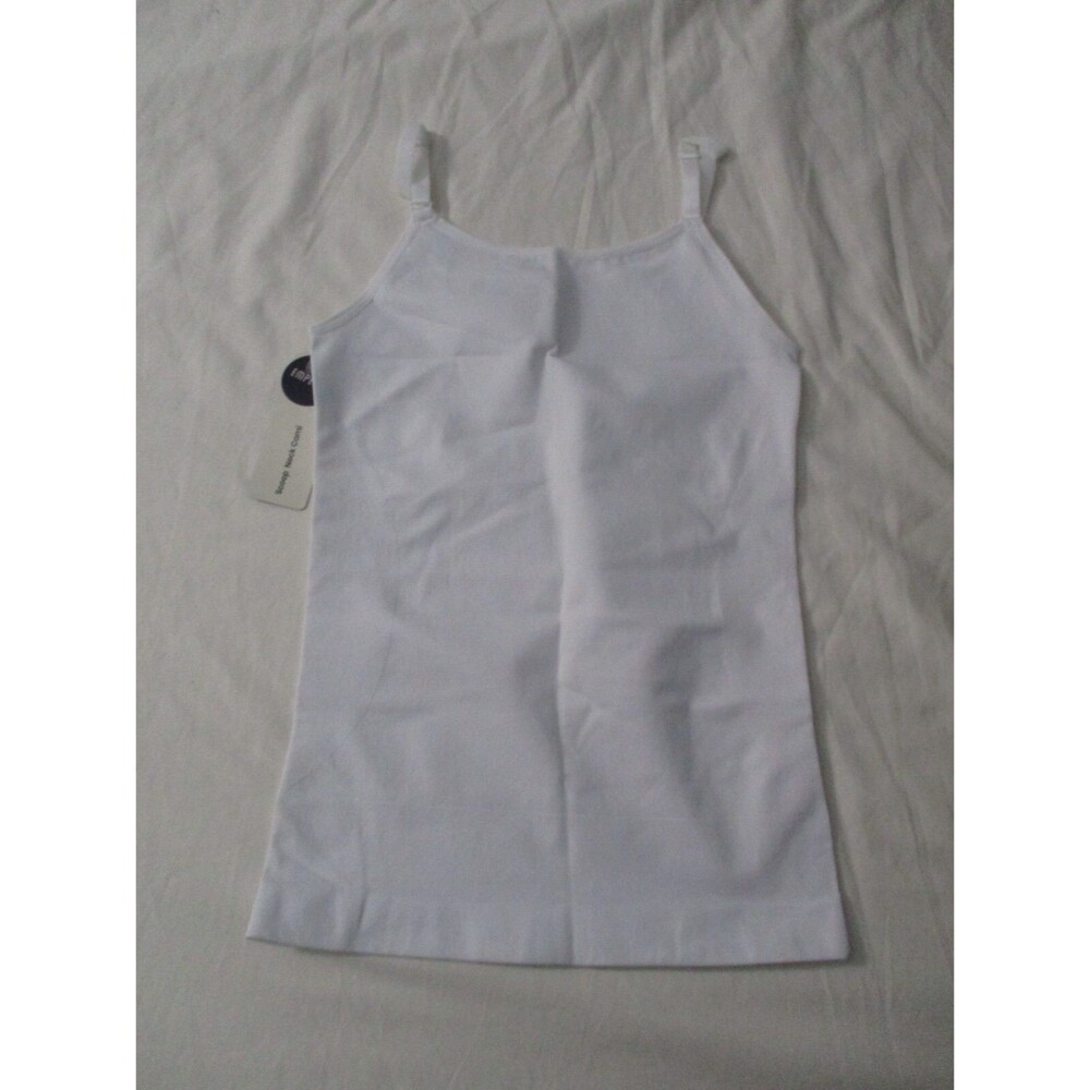 Empetua by Shapermint Womens M Scoop Neck Cami White 62001 Shaping Compression - Picture 3 of 9